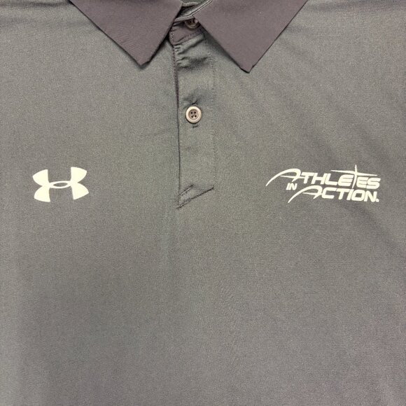 Under Armour Athletes in Action Polo, Size XL - Picture 2 of 5